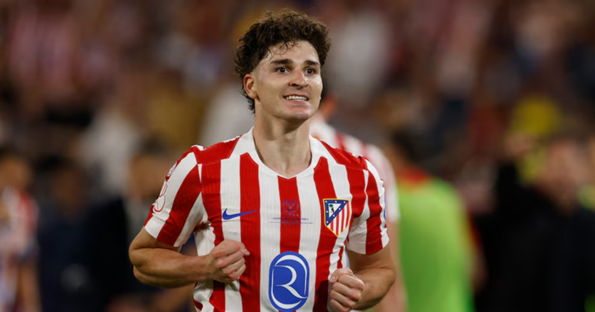 El Atlético de Madrid rechazó una oferta récord del Real Madrid por Julián Álvarez