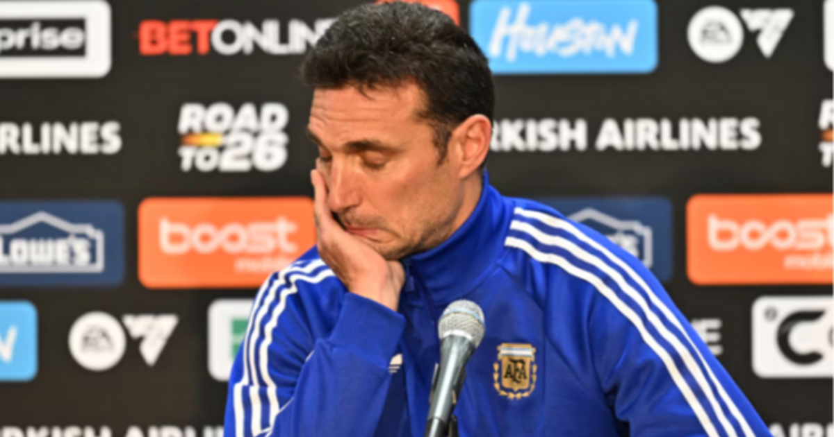 Scaloni tanteó el reemplazo del lesionado Balerdi: quién es
