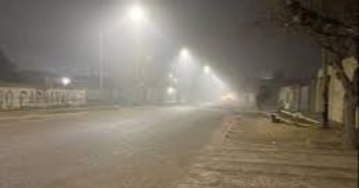 Miércoles frío y con neblina en San Juan