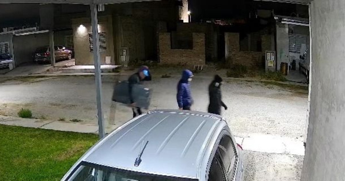 Tres menores fueron grabados tras robar en Chimbas: caminaban como panchos por su casa