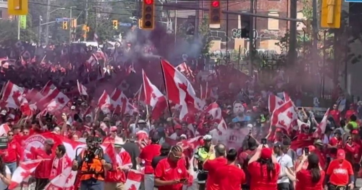 Fiebre roja en Canadá por el debut como anfitrión mundialista: el video