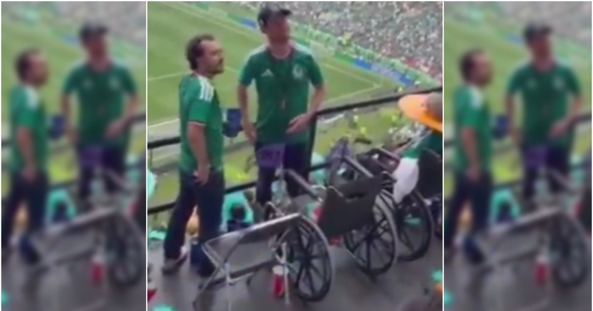 Video: fue al partido de México con una silla de ruedas y ¡ocurrió el milagro!