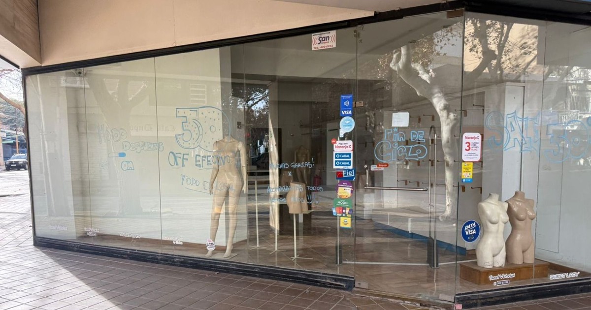 "Fin de ciclo": una reconocida firma nacional cerró su local en el microcentro sanjuanino
