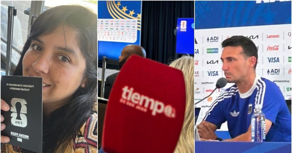 Tiempo en el Mundial: conferencia de Scaloni, cómo es la sala de prensa que alberga a más de mil periodistas en Kansas y charlamos con los que saben