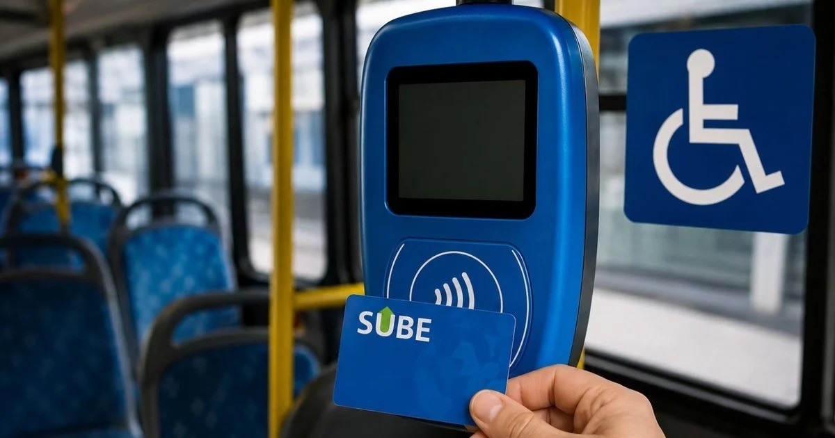 SUBE: cómo activar el beneficio que permitirá a las personas con discapacidad viajar gratis