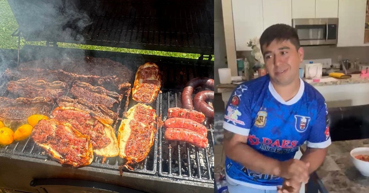 Una previa bien argenta: asado en Kansas y de la mano de un sanjuanino