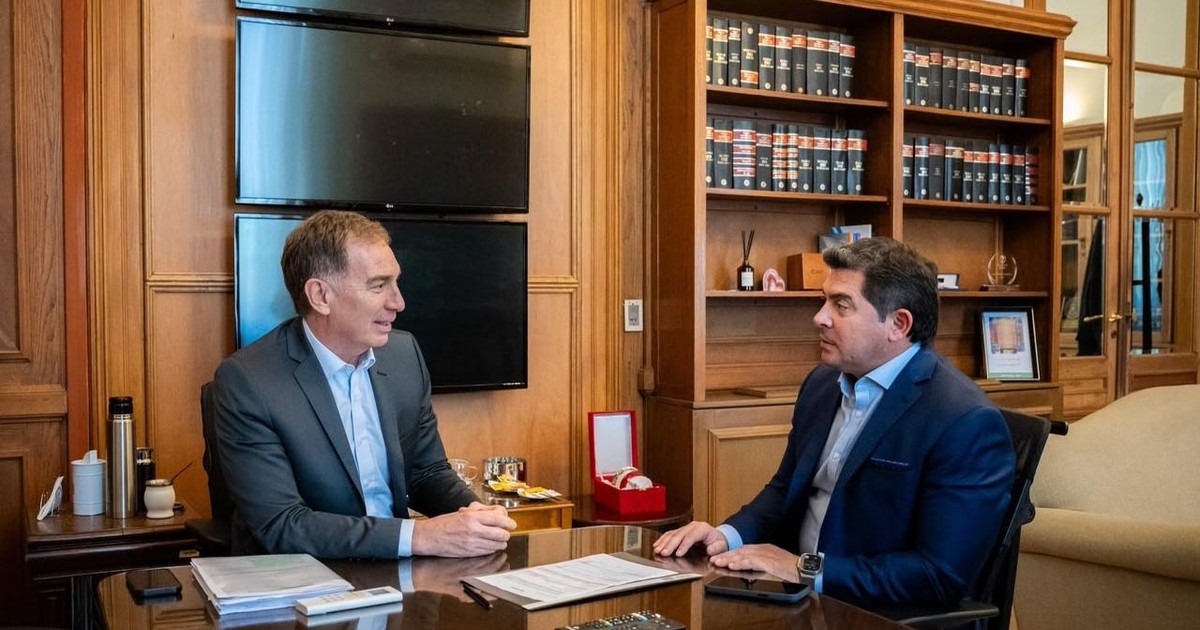 Cumbre entre Orrego y Santilli, con las obras de Ruta 40 y la aprobación del RIGI de Vicuña como foco