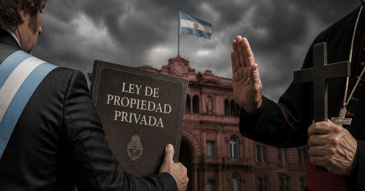 La Iglesia le pide al Congreso que vote contra la ley de propiedad privada que impulsa el gobierno nacional
