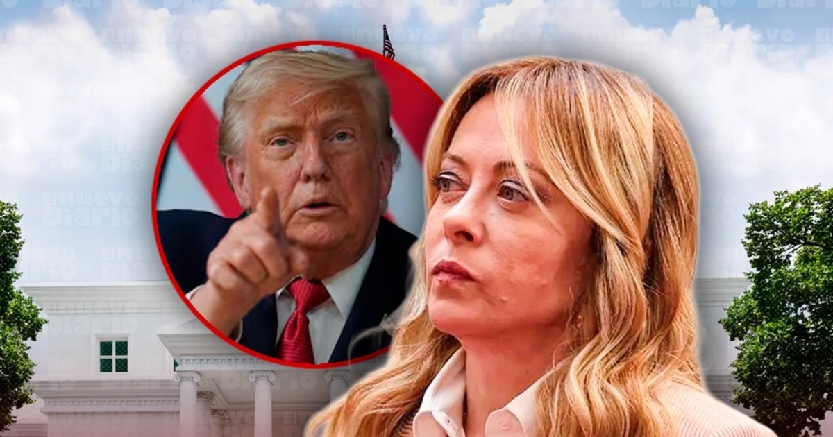 Donald Trump se burla de Meloni: Me rogó que me sacara una foto con ella