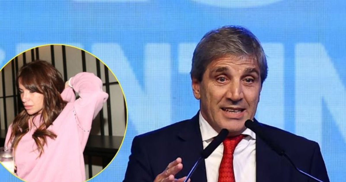 Luis Caputo insultó a Florencia Peña: Dejemos de hablar de la b... esta