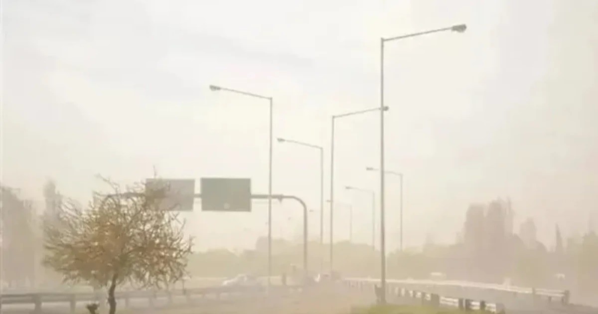Alerta amarilla por viento Zonda para la tarde de este sábado