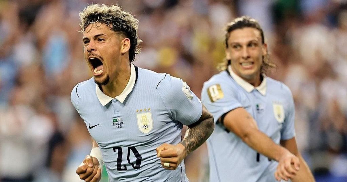 Uruguay reaccionó a tiempo, dio vuelta el partido y está venciendo a Cabo Verde en Miami