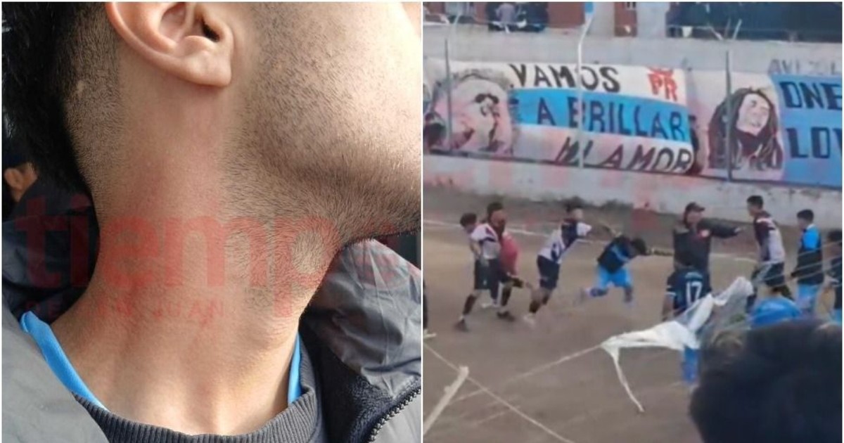 Video: batalla campal en la cancha de Del Bono terminó con un partido suspendido y fuertes acusaciones