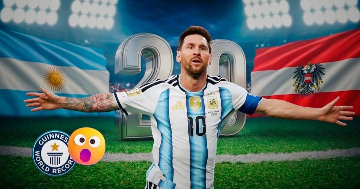 Lionel Messi batió cuatro Récords Guinness en una noche