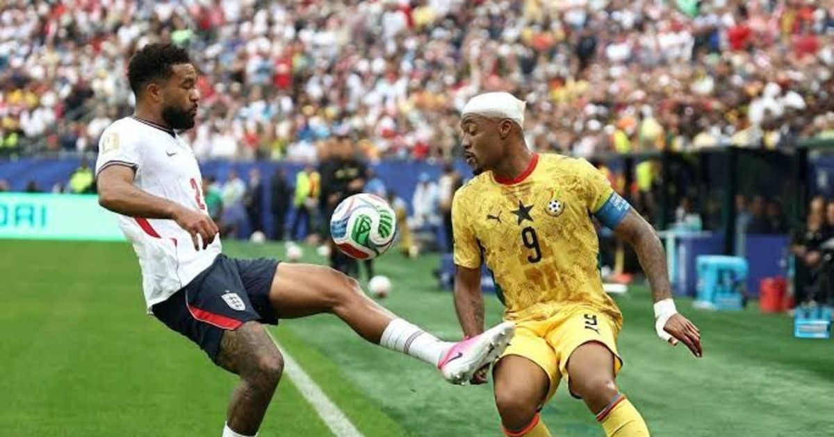 Ghana e Inglaterra firmaron un 0 a 0 que les sirve a los dos