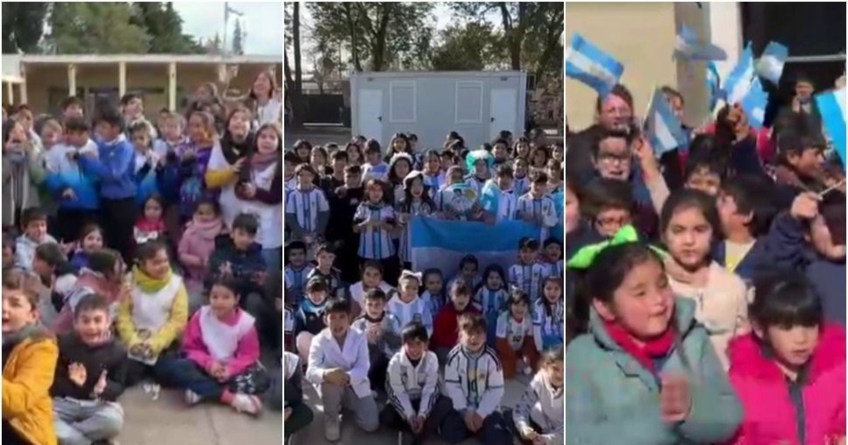 En videos, así festejaron los niños sanjuaninos el cumpleaños de Lionel Messi