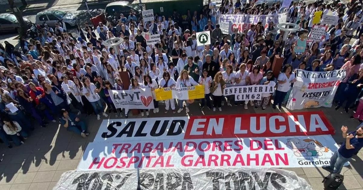 La Justicia falló a favor del Garrahan y afirmó inexistencia de delito en las protestas realizadas en 2025