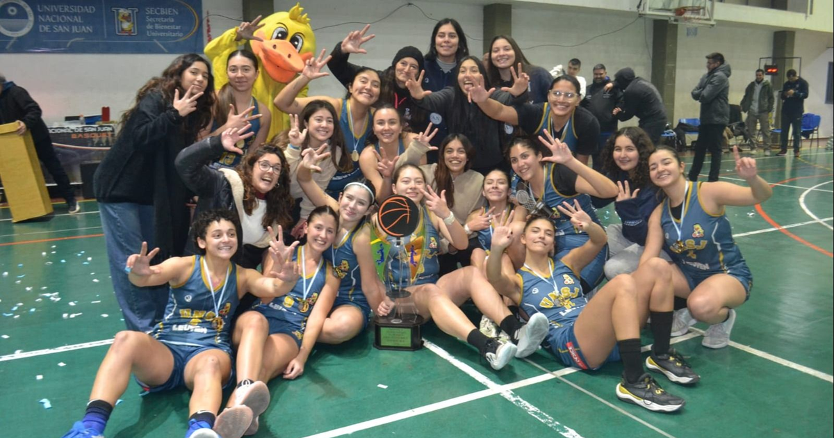 Dinastía Universitaria: el camino de "Las Patitas" hacia el tricampeonato sanjuanino de básquetbol