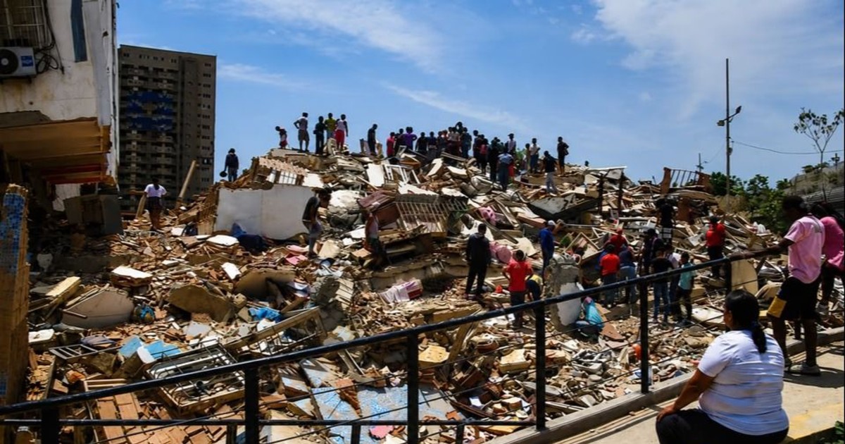 Elevan a 2.645 la cifra de muertos por el doble terremoto en Venezuela