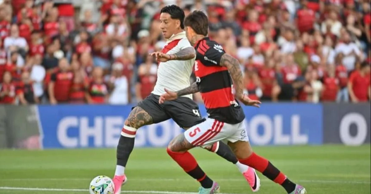 River empató 2-2 con Flamengo en un amistoso de pretemporada