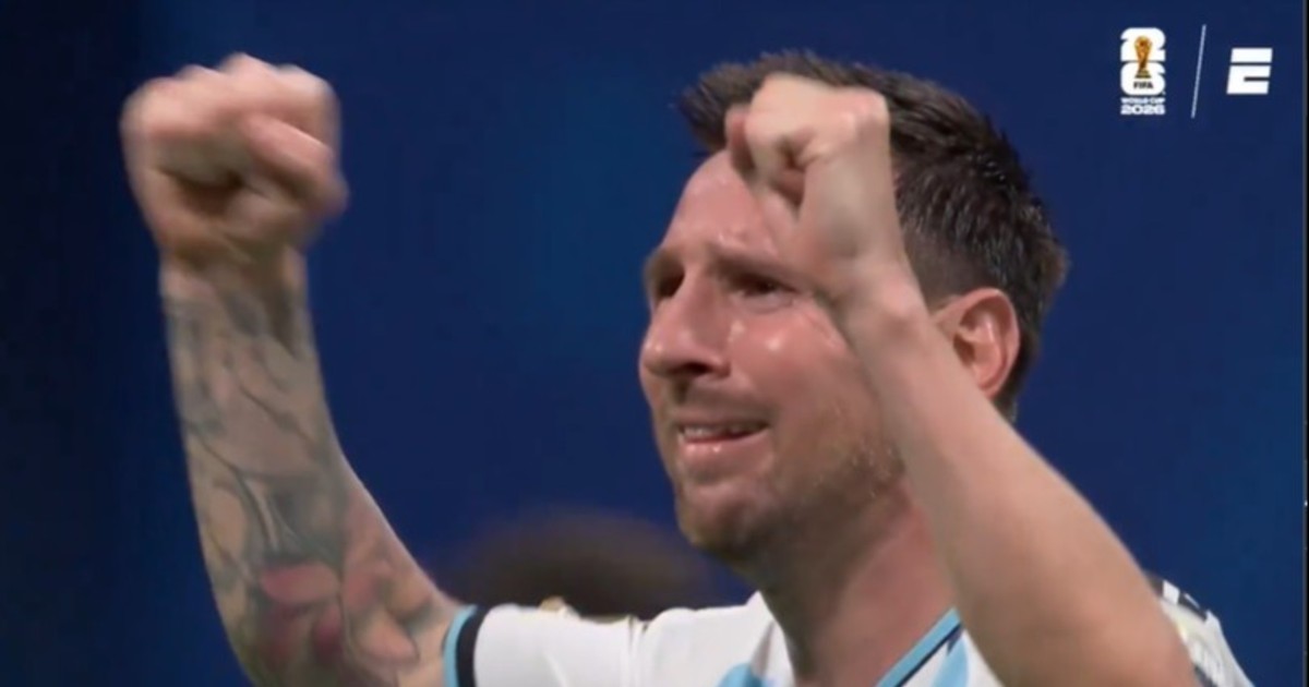Desahogo, lágrimas de Messi y una clasificación sufrida: el video tras el pitazo