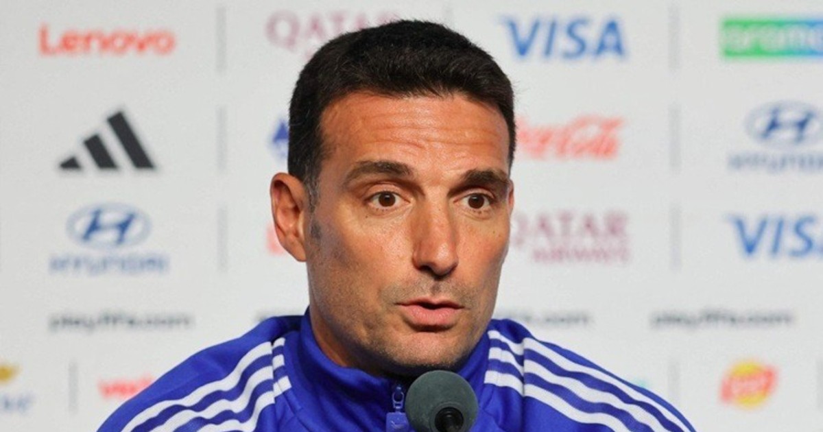 Scaloni, quebrado por la emoción: "Qué grupo de jugadores, hermano"