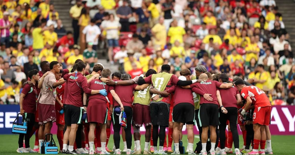Suiza venció a Colombia y será rival de Argentina en cuartos del Mundial