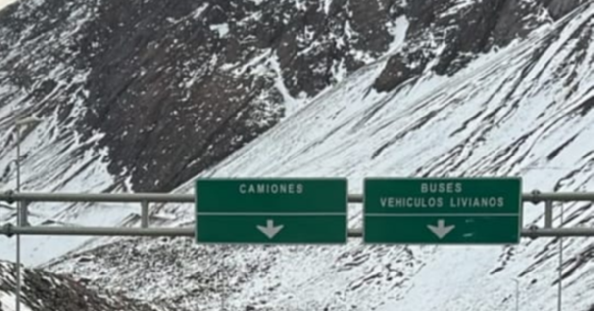 Tras el cierre del Paso Cristo Redentor, ¿cuándo podría reabrir ante las nevadas en alta montaña?