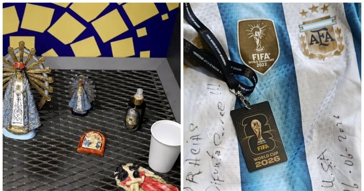 Una imagen que repite Mundial y una camiseta que viajó desde Kansas hasta Vallecito: la historia de fe que volvió a unir a la Selección con San Juan