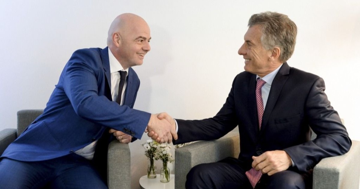 Mauricio Macri anunció que la Fundación FIFA donará un millón de dólares para a Venezuela