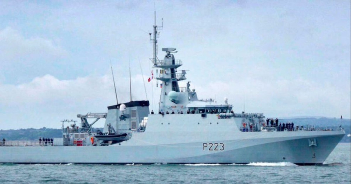 Un buque de guerra británico que navegó en Mar Argentino: el peronismo pide explicaciones