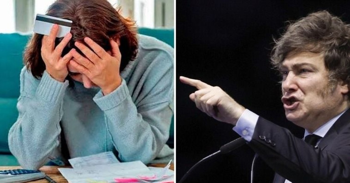 Para el gobierno nacional, muchas familias están endeudadas por irresponsables