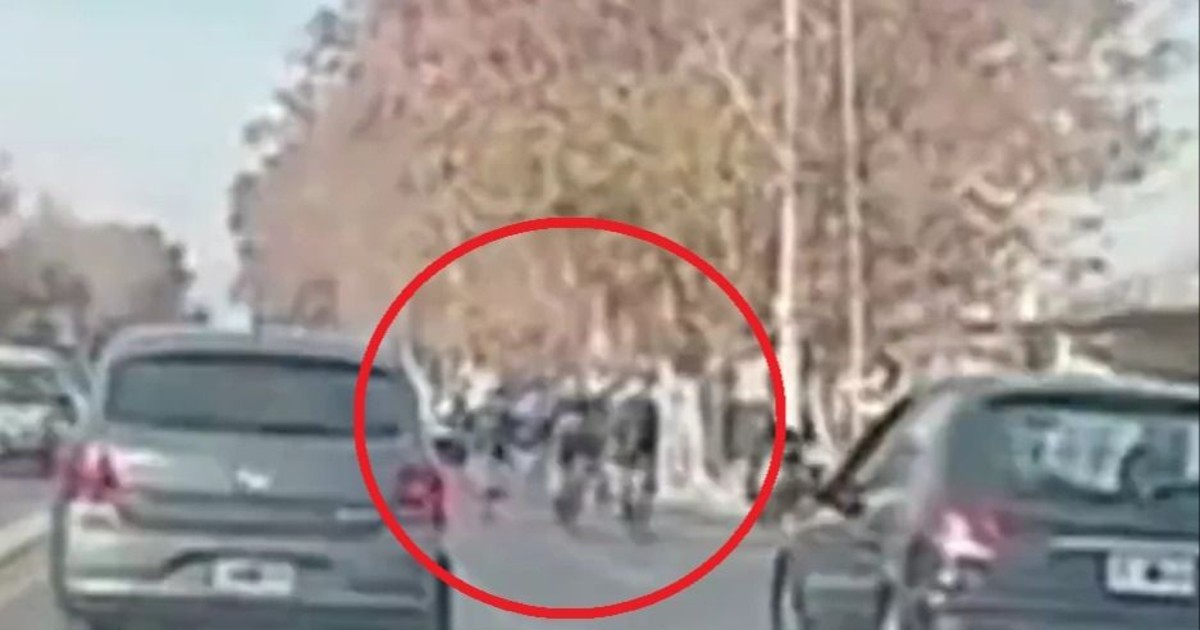 "Mirá cómo se cruzan adelante de los autos": mostró su indignación por ciclistas que transitaban por Avenida Libertador