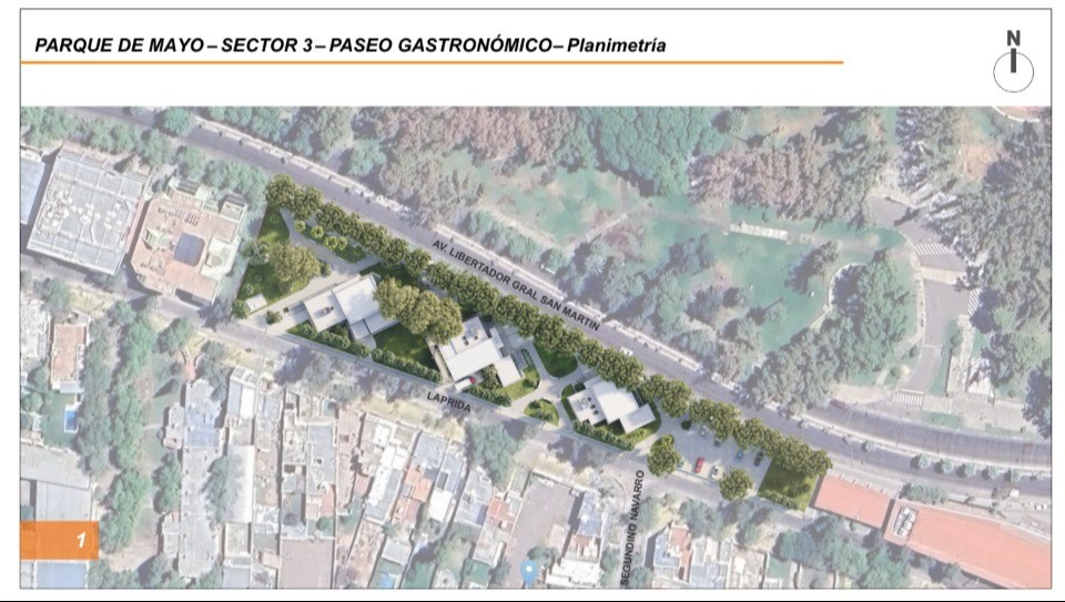Parque de Mayo: para coronar la transformación se construirán tres restaurantes para 100 personas cada uno alrededor del Museo- Parque de Mayo: para coronar la transformación se construirán tres restaurantes para 100 personas cada uno alrededor del Museo