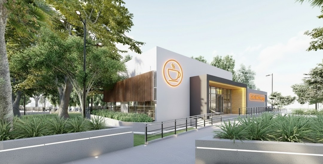 Parque de Mayo: para coronar la transformación se construirán tres restaurantes para 100 personas cada uno alrededor del Museo- Parque de Mayo: para coronar la transformación se construirán tres restaurantes para 100 personas cada uno alrededor del Museo