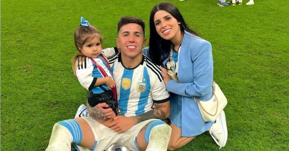 La llamativa señal que encontró la hija de Enzo Fernández en la previa del partido de Argentina contra Inglaterra