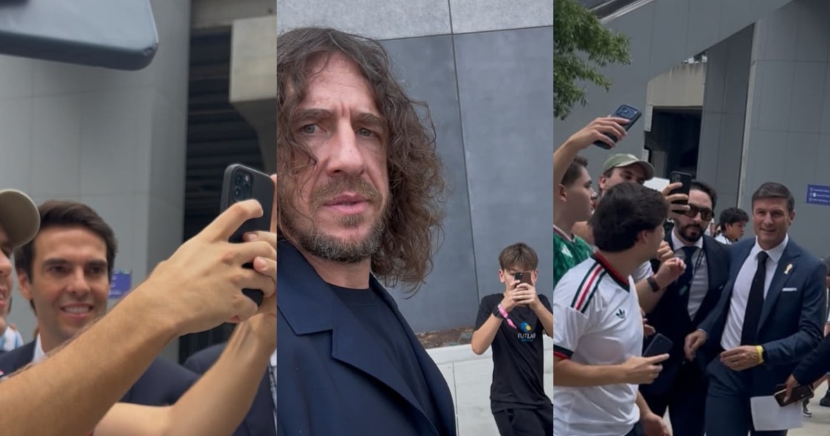 De Puyol y Xavi a Kaká y Rivaldo: un desfile de leyendas dijo presente en la semifinal entre Argentina e Inglaterra