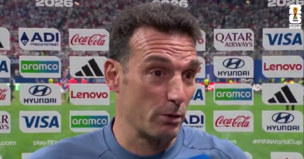 Tras el triunfo y el pase a la final del mundo, Scaloni rendido antes sus jugadores