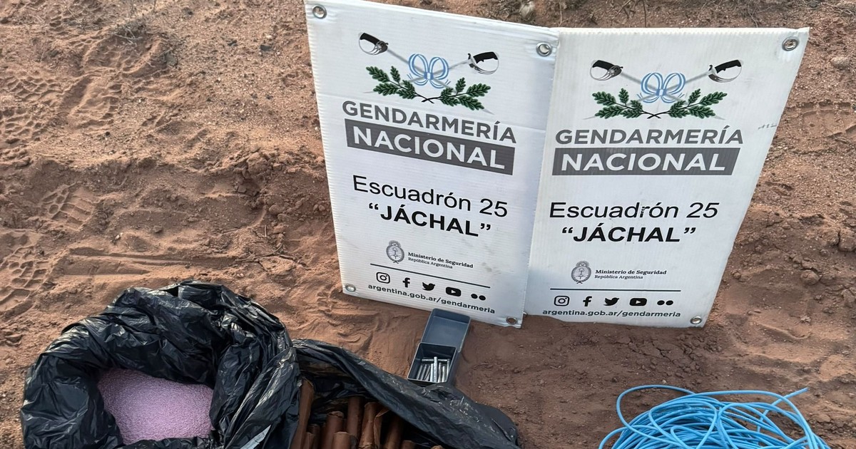 Encontraron gran cantidad de explosivos al costado de una ruta sanjuanina