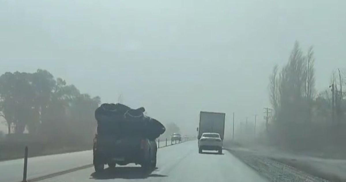 Feroz viento Zonda en San Juan: los videos y cómo seguirá el tiempo