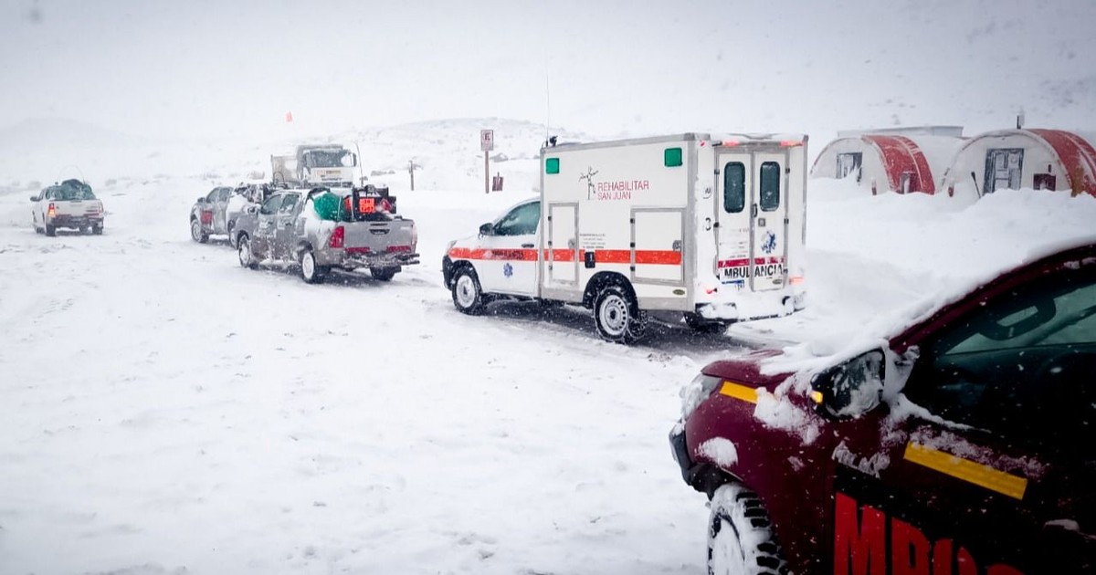 Por el fuerte temporal en la cordillera, Los Azules desmovilizó de manera preventiva a 37 trabajadores del campamento Candadito