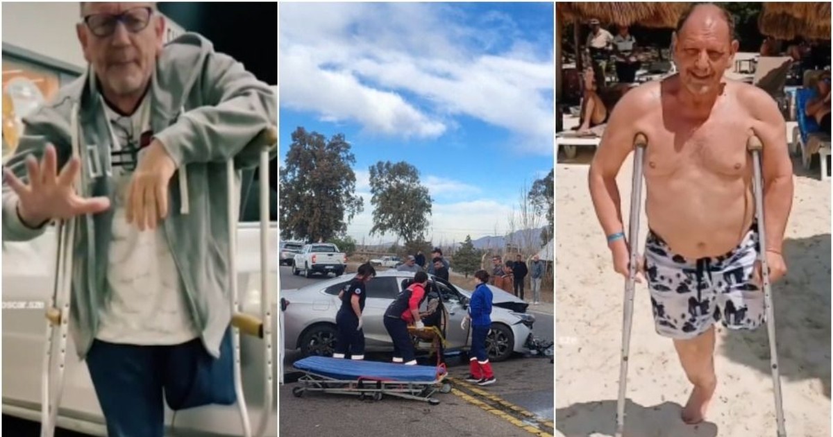 Un automovilista involucrado en el choque de Ruta 40 es un hombre amputado: perdió su pierna en un siniestro vial