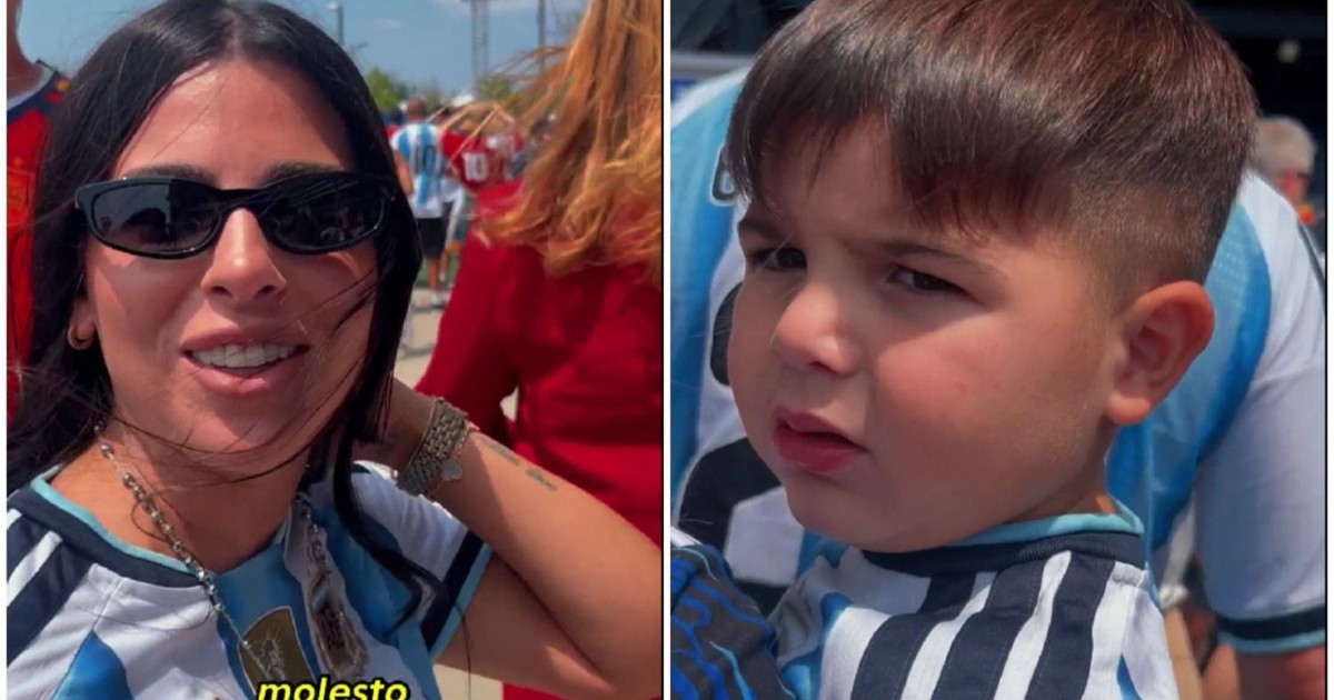 Benja, la sensación más tierna de la final: el hijo de Enzo Fernández conquistó el MetLife antes del partido