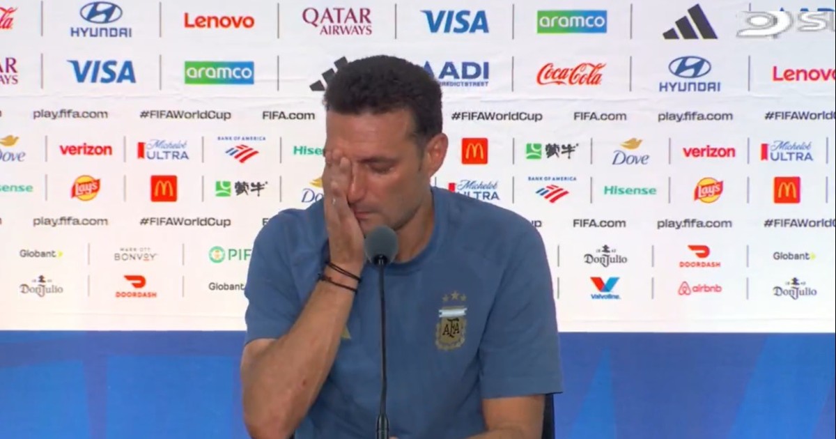 Scaloni, entre lágrimas y su futuro en la Selección: "Voy a cumplir mi contrato y veré qué hago"