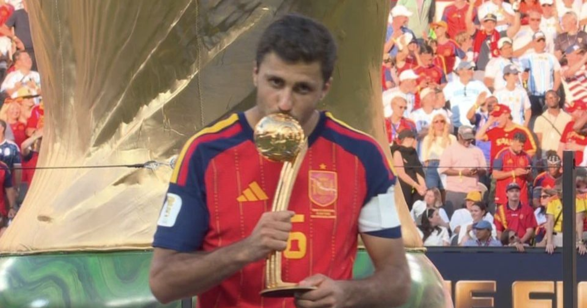 Rodri fue elegido el mejor jugador del Mundial 2026: todos los premios que entregó la FIFA tras la final