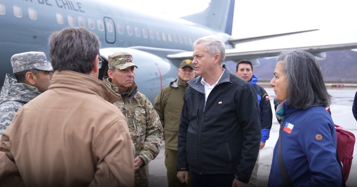 Kast llegó a La Serena en medio de la emergencia por el temporal que afecta a la región