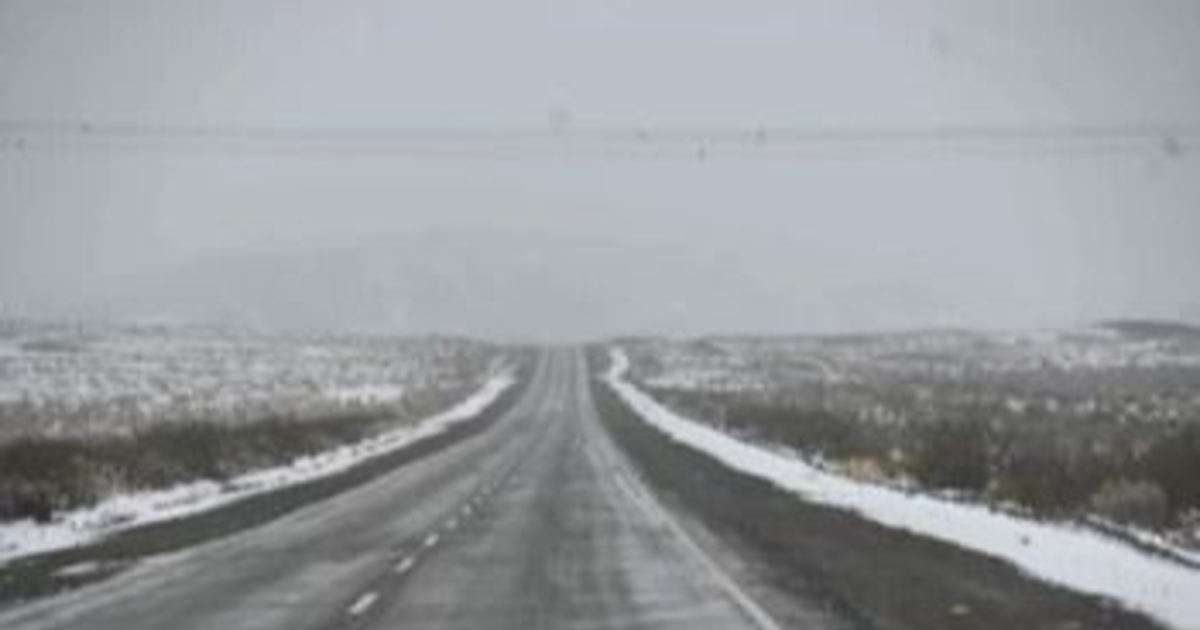 Cortes de luz en Calingasta por el temporal de nieve: despliegan un operativo para reparar la red