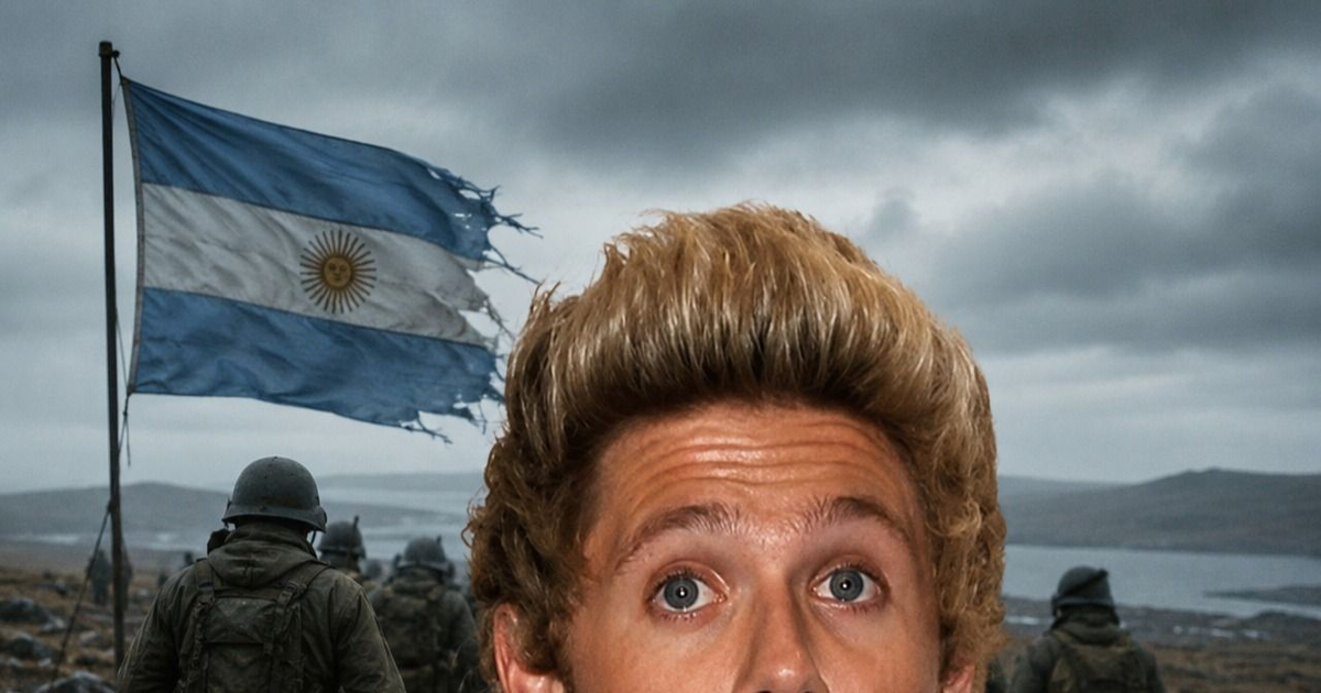 Un ex One Direction se metió con Malvinas y tuvo que pedir disculpas