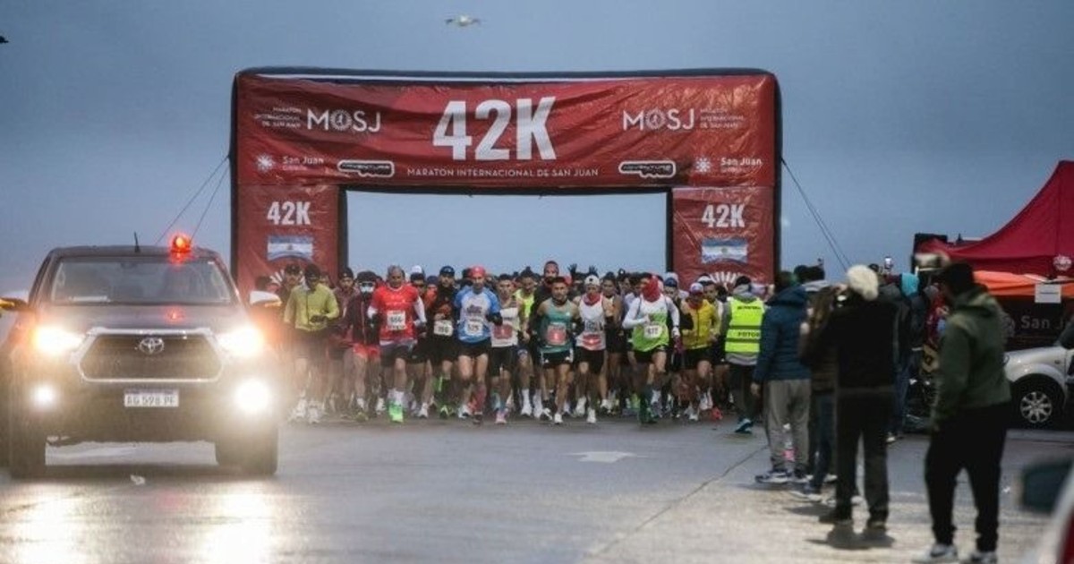 Maratón de San Juan: los cortes de tránsito y el operativo que se montará del viernes al domingo