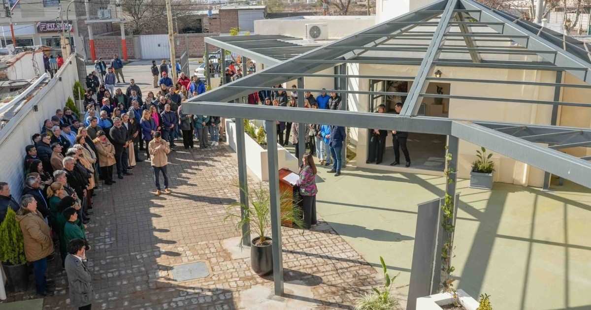 Chimbas inauguró nuevas salas velatorias, mirá cómo quedaron